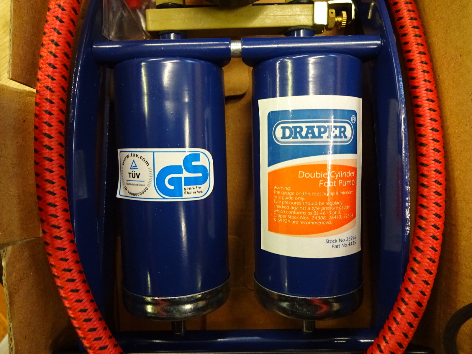 Draper foot pump new in box eBay