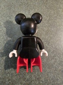 Lego Mickey Mouse Duplo Figure 10597  10941 Yellow Bow-Tie Red Pants Disney Toy