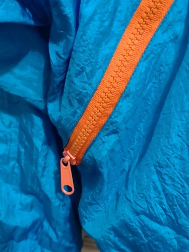 Vintage Forenza Damen Pastell Color Block Türkis Orange Schwarz Lila Hell - Bild 5 von 11