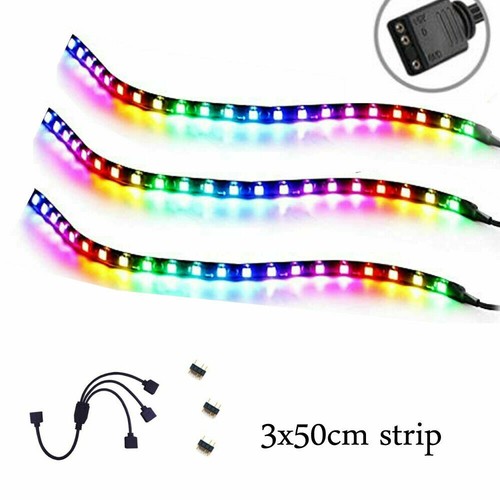3pin RGB Addressable WS2812 WS2812 LED Strip PC Motherboard ASUS Aura SYNC lot - Picture 20 of 21