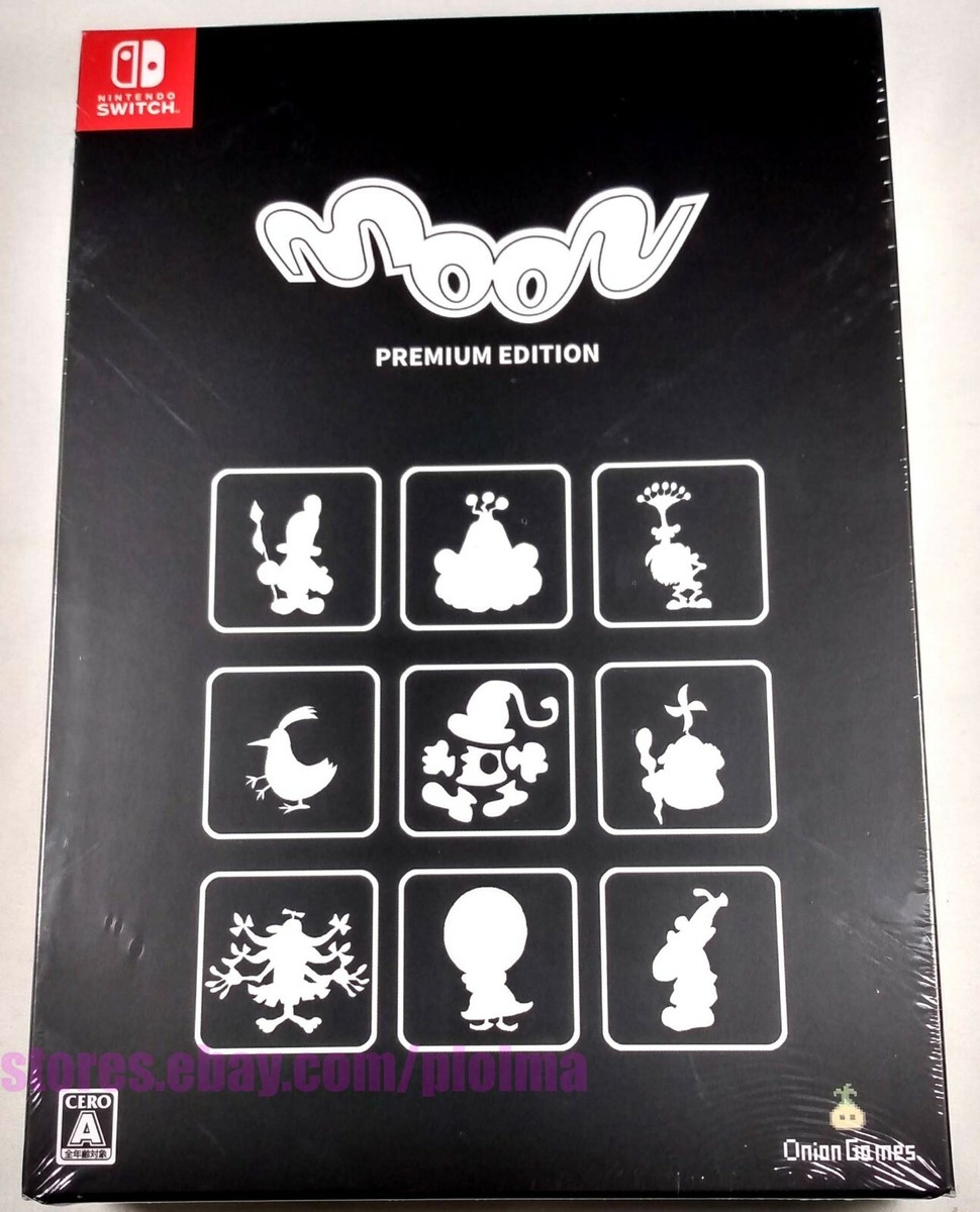 MOON: PREMIUM EDITION Brand New NINTENDO SWITCH Game JP IMPORT USA Seller