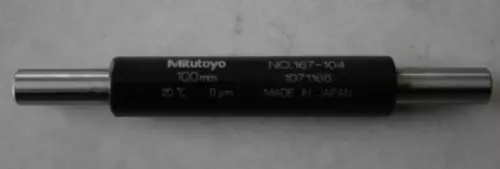 Mitutoyo Micrometer Setting Standard  100mm  -  167-104