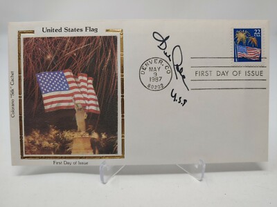 Senator Bob Dole Signed Envelope Cachet First Day Cover JSA COA