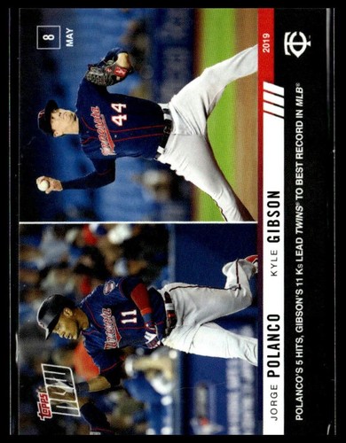 2019 Topps Now 200 Jorge Polanco / Kyle Gibson