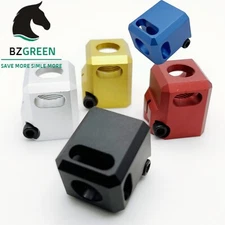 1/2x28 TPI 9mm Muzzle Brake Compensator Clamp Aluminum For Glock CC 4 Color OPTI