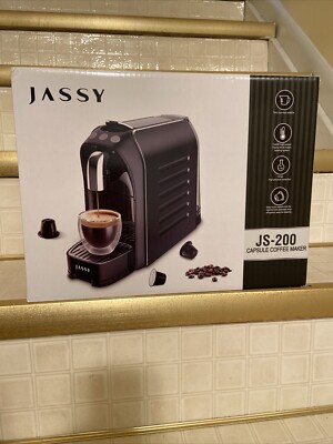 Jassy JS-200 Mini Single Cup Capsule Coffee Maker