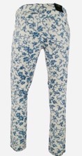 Ralph Lauren NWOT Women's Modern Straight Ankle Floral Print Jeans Pants Sz.12