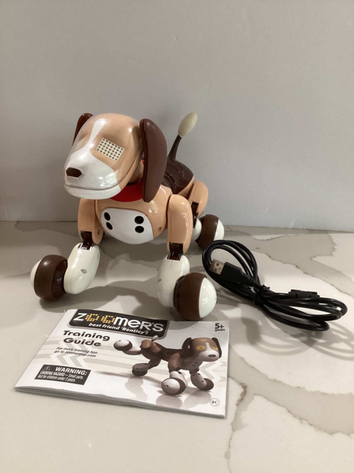 BENTLEY Zoomer Interactive Dog with Charger & Manual WORKS! eBay