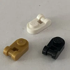 LEGO Parts 26047 (2pcs) Plate Round 1x1 w/ Bar Handle on Side