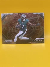 2023 Panini Prizm - Fireworks #F-23 A.J. Brown 🔥🔥🔥🔥