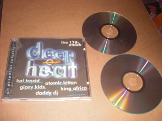 2 CD´s - deep heat - the 17 th attack -  ähnlich wie deep dance Gebraucht