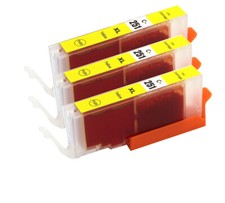 3P XL YELLOW Printer Ink for Canon CLI-251 CLI-251Y MG7120 MG7520 iP8720 MG6320