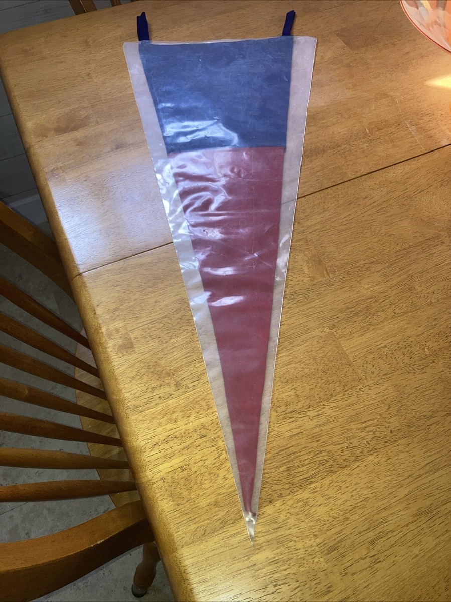 ancien petit fanion pennant wimpel * US RIS ORANGIS FRANCE