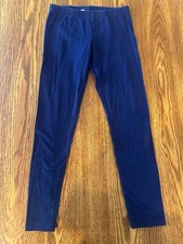 tg total girl youth Navy Blue leggings Small S 7/8 School