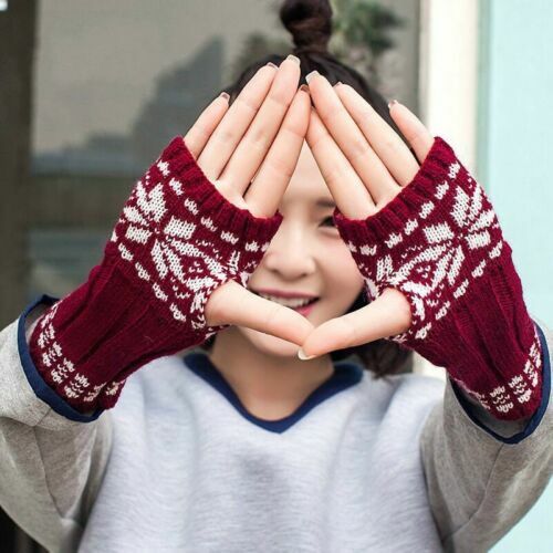 TUONYIS Gants Magiques Hiver Enfants - Lot De 4 Paires, Thermo Tricotés Pour 5-11 Ans
