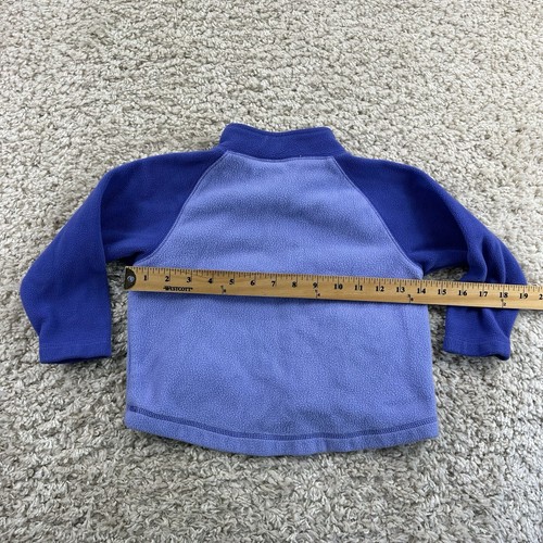 Vintage 90s New Legends Girls 4T Fleece Pullover Sweatshirt Purple - Picture 7 of 7