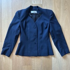Givenchy Couture Vintage Blue Blazer Top
