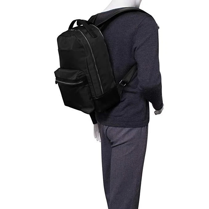 Mochila para portátil McKlein USA Parker 18555 negra bolsillo para tableta totalmente forrada  Foto 4 de 4