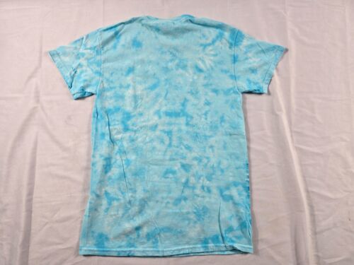 Vintage 90er handbemalt blau zwei Delfine T-Shirt Größe Small selten toller Con - Bild 3 von 10