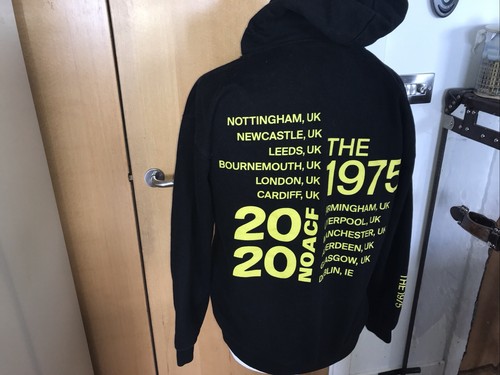 The 1975 UKTour 2020 Band ,Black Large,DRIVE LIKE I DO, HOODIE.