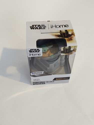 Disney Star Wars Mandalorian The Child iHome Bluetooth Speaker Baby Yoda NIB - Picture 3 of 9