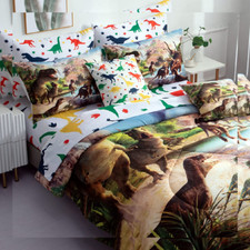 NiuOne 9 Piece Dinosaur Comforter Set Bed in a Full 9Pcs ,