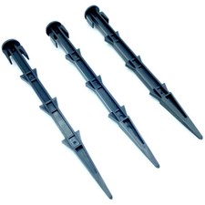 Plastic Tent Pegs 10.6"- / 270mm Long Heavy Duty Awning Fishing Bivvy Pegs
