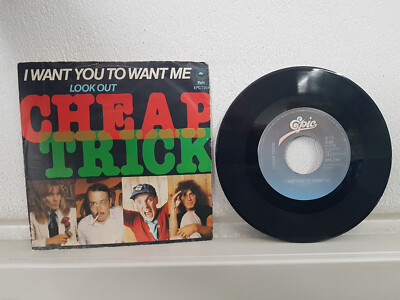 Cheap Trick - I want you to want me / Look out - 1979  7'' Surrender Voices Flame