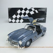 MINICHAMPS 1/18 Benz 300 SL W198 1955 Gull wing gate Metal Diecast Model Car