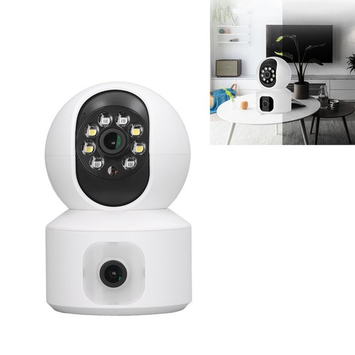Binocular Surveillance Camera Smart WiFi Indoor Wireless Camera 100 To 240V♡ - Afbeelding 18 van 30