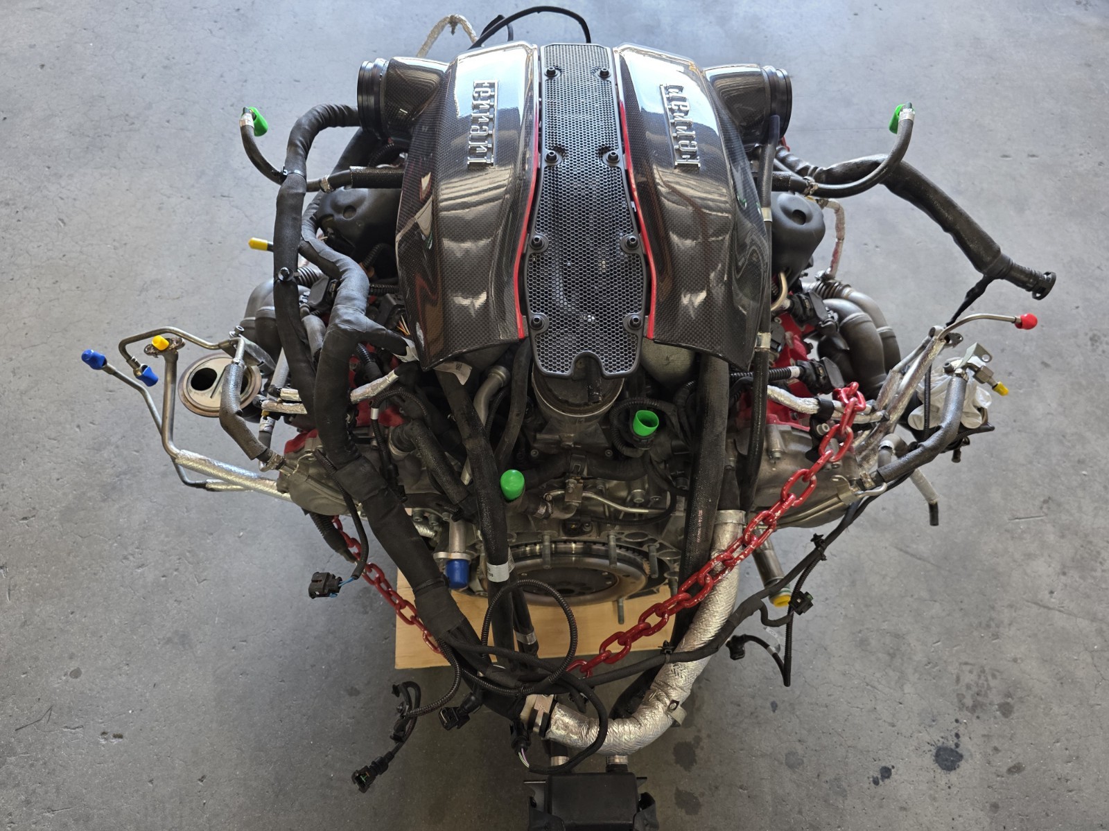 FERRARI 488 PISTA ENGINE MOTOR OEM COMPLETE 