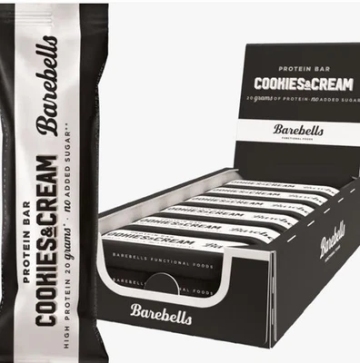 Barebells Cookies and Cream Protein Riegel 12 x 55g