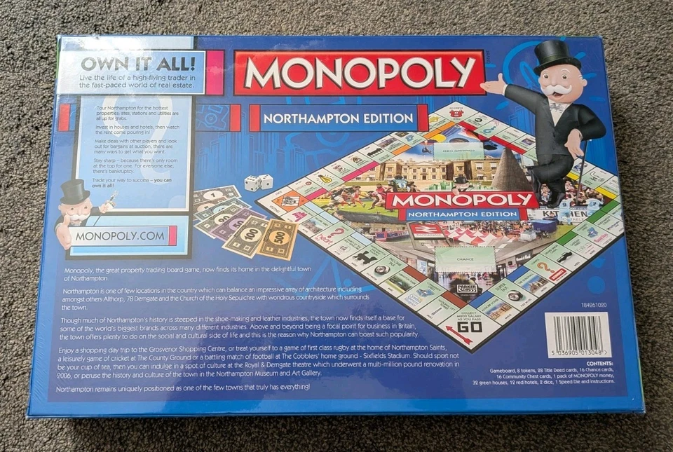 Monopoly Northampton Edition New and Sealed - Image 2 of 4
