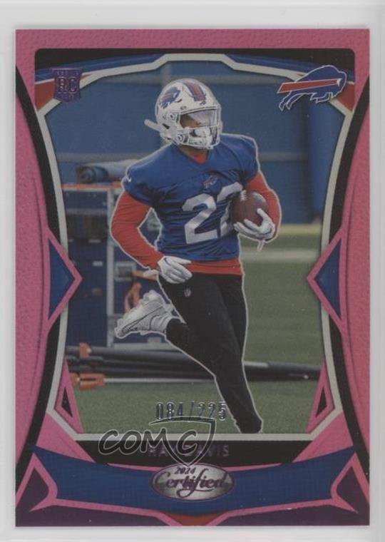 2024 Certified Rookies Pink Mirror 84/225 Ray Davis #196 1d0h