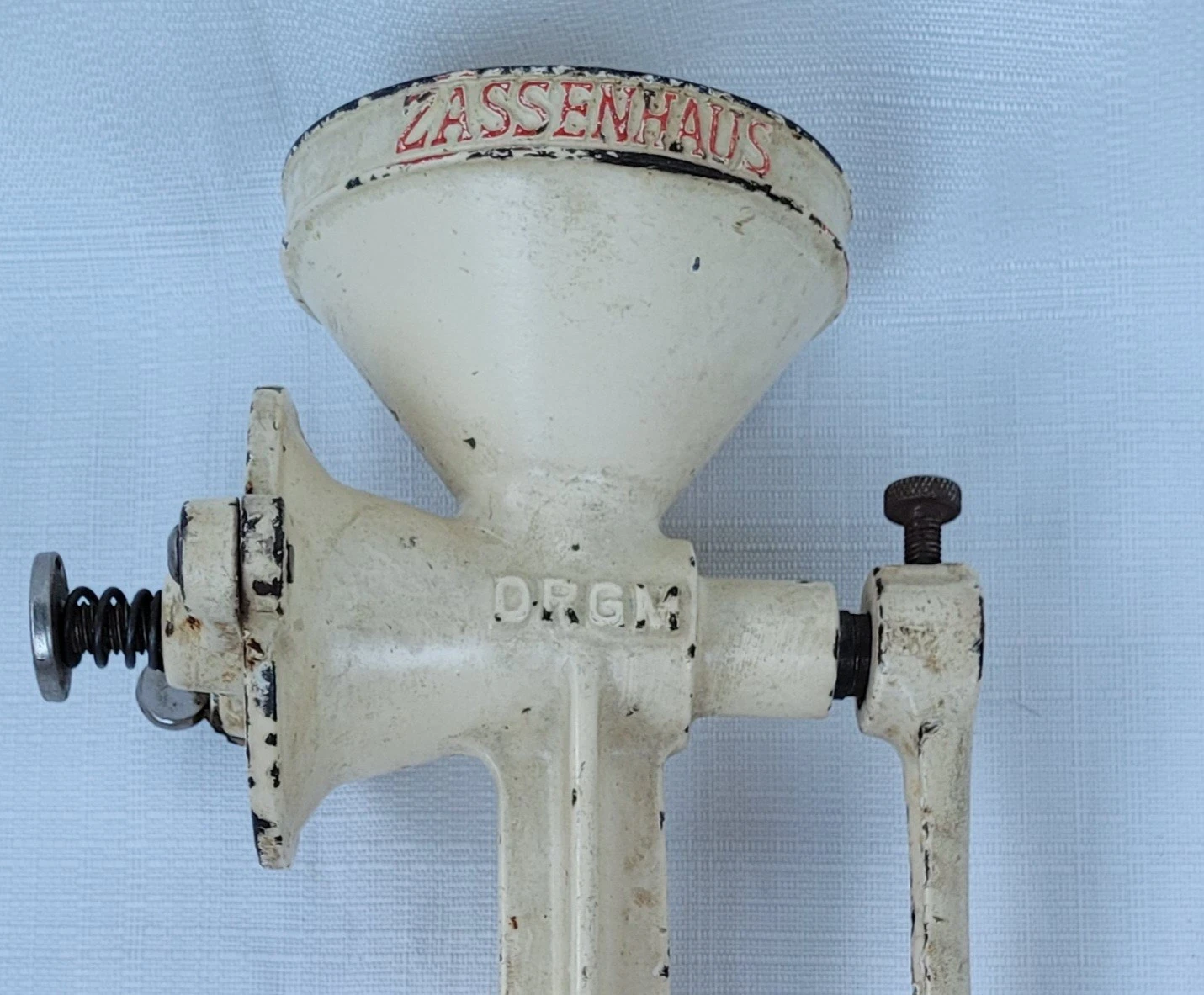 Vintage Zassenhaus DRGM Coffee Spice Grinder. MADE IN GERMANY Schwelm I.W.
