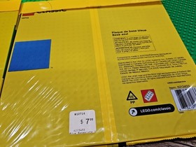 NEW 7 Lego Baseplates Blue Green, Dark Green, 4 Sealed, 10714 10700, 10" X 10'