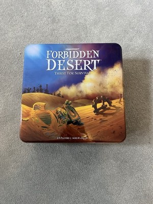 Gamewright Forbidden Desert Brettspiel Wüstenmotiv 2-5 Spieler ab 10+