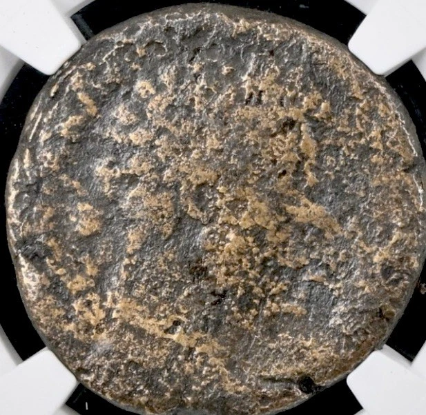 Emperor Marcus Aurelius Sestertius 161-180 AD NGC Certified Ancient Roman Coin - Image 2 of 4