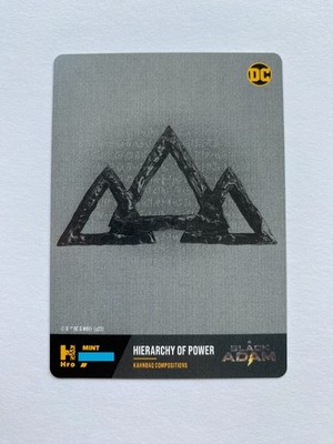 DC Hybrid Hierarchy of Power Chapter 2 Random Mint Physical Trading Card Only