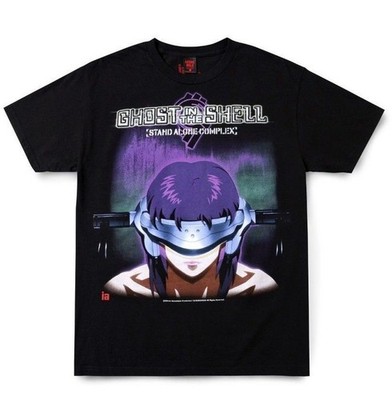 GEEKS RULE x Infinite Archives Ghost in the Shell XL Schwarz T-Shirt Neu
