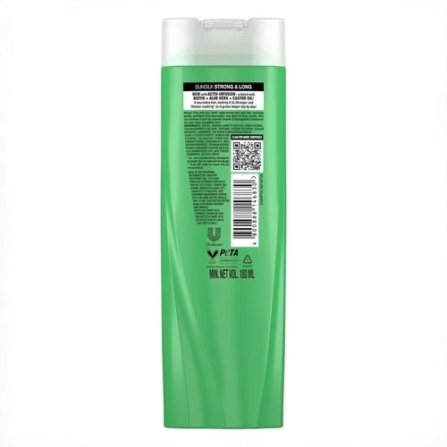 SunSilk STRONG & LONG Shampoo 180ml - Sun Silk