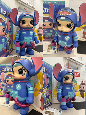 Authentic Mega Collection 400% Space Molly Stitch H326mm Figure