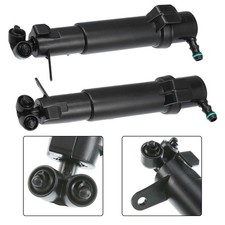 For Mercedes Headlamp Cleaning Nozzle Covers for E Class W211 Set of 2 OEM