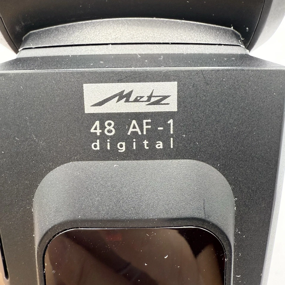 Flash electrónico digital Metz Mecablitz 48 AF-1 para Olympus Panasonic Leica Foto 3 de 4