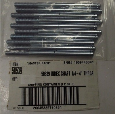 OEM by Bosch Index Shaft 1/4'' x 4'' Thread 10pcs. 1609443341 50539