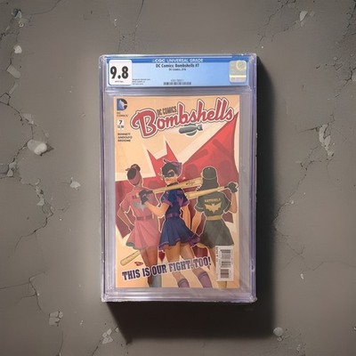 DC Comics Bombshells #7 (2016) Batgirl CGC 9.8 Near Mint/Mint