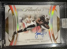 2020 Panini Flawless - Flawless Flyers Larry Fitzgerald #FF-11 /10 (AU)