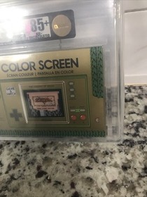 Nintendo Game & Watch The Legend of Zelda Sealed VGA 85+ Near Mint NES PSA