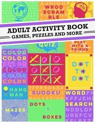 Adult Activity Book Adult Activity Book (Taschenbuch)