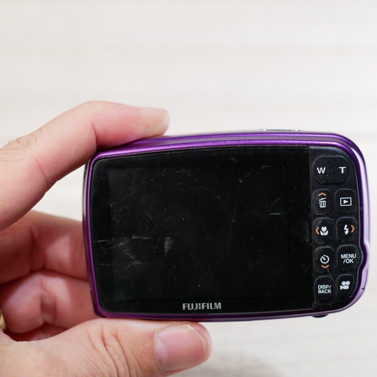 FUJIFILM FinePix Z30 Compact Digital Camera Purple W batt *TESTED